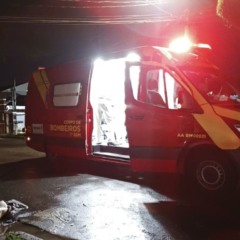 local onde o idoso foi agredido durante o assalto