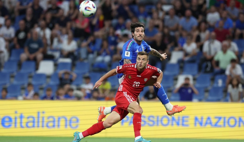No dia 9 de junho a Itália venceu a Moldávia por 2x0.