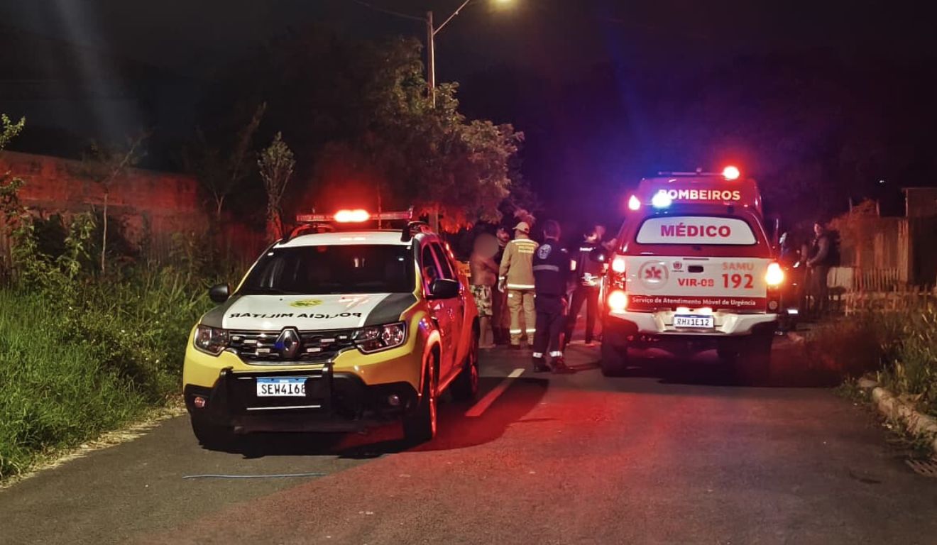 local onde o jovem foi esfaqueado pelo pai