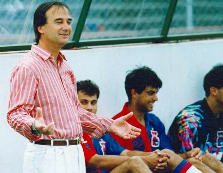 Levir Culpi em 1993, no Paraná Clube. (Foto: Arquivo Pessoal/Redes Socias)