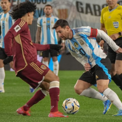 Messi em partida pela Argentina. (Foto: Reprodução/ Instagram)