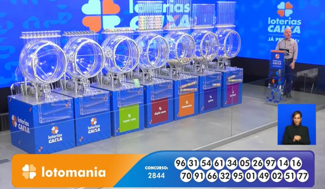 sorteiro da loteria caixa acontecendo no youtube