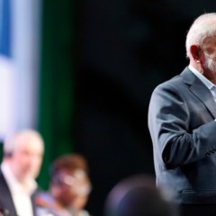 Presdiente do Brasil, Luiz Inácio Lula da Silva, discursa na abertura da COP30 e, Belém (PA).