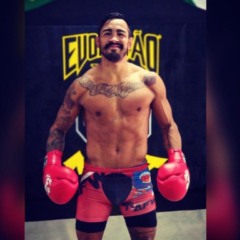 Foto do lutador brasileiro Godofredo Pepey