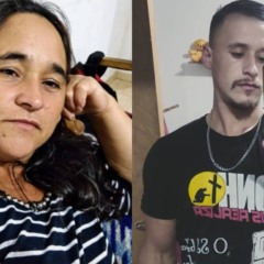 Montagem com fotos de Nerci de Andrade e Arilson Guembarski, vítimas de acidente na BR-373