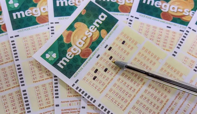Bilhetes de loterias da Mega-Sena