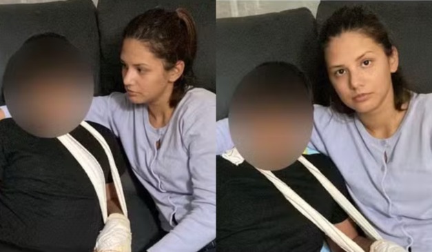 Menino que teve dedo decepado em Portugal