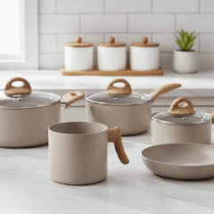 imagem de panelas gerada por IA