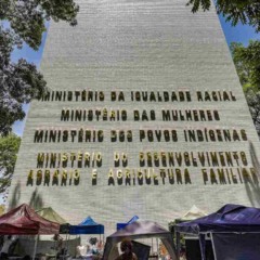 Prédio do Ministério da Igualdade Racial em Brasília