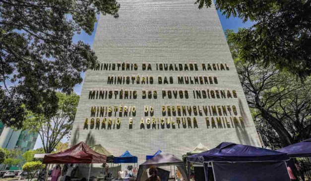 Prédio do Ministério da Igualdade Racial em Brasília