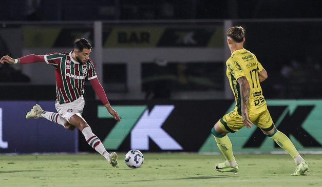 Mirassol venceu no primeiro turno. (Foto: Lucas Merçon/ Fluminense)
