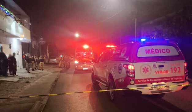 local onde a confusão começou e terminou com o motoboy baelado