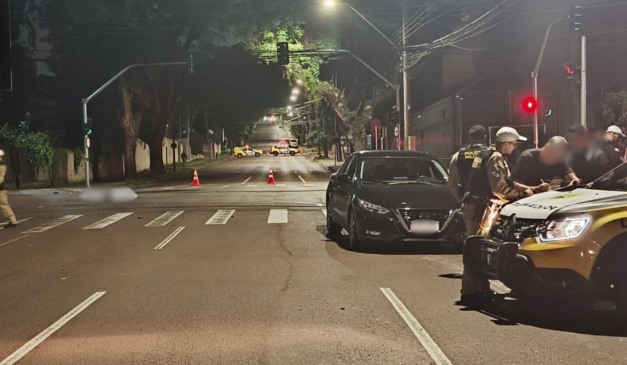 local onde o motoboy morreu ao bater no para-choque do carro