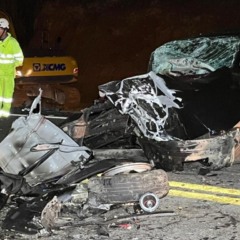 local do acidente onde o motorista bêbado invadiu a contramão