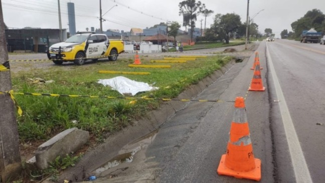 Mulher morta em Curitiba