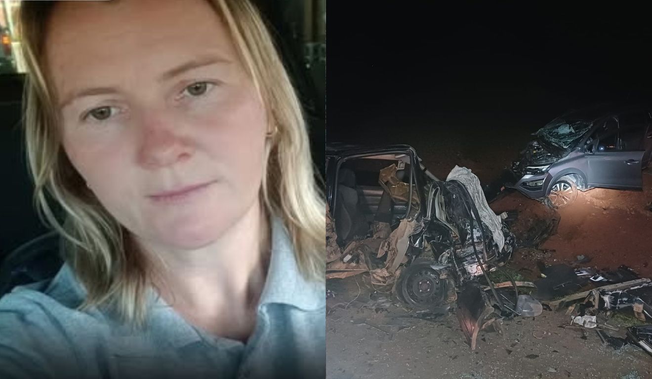mulher que morreu em acidente na br-373