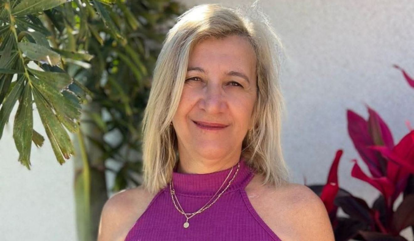 Fátima Aparecida Darmin Bezerra em foto compartilhada nas redes sociais