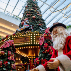decoração de natal do jockey plaza shopping