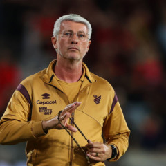 Odair Hellmann, técnico do Furacão. (Foto: osé Tramontin/athletico.com.br)