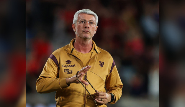 Odair Hellmann, técnico do Furacão. (Foto: osé Tramontin/athletico.com.br)