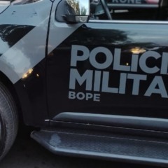Viatura do Bope da Polícia Militar do Paraná