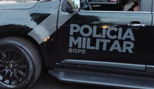Viatura do Bope da Polícia Militar do Paraná