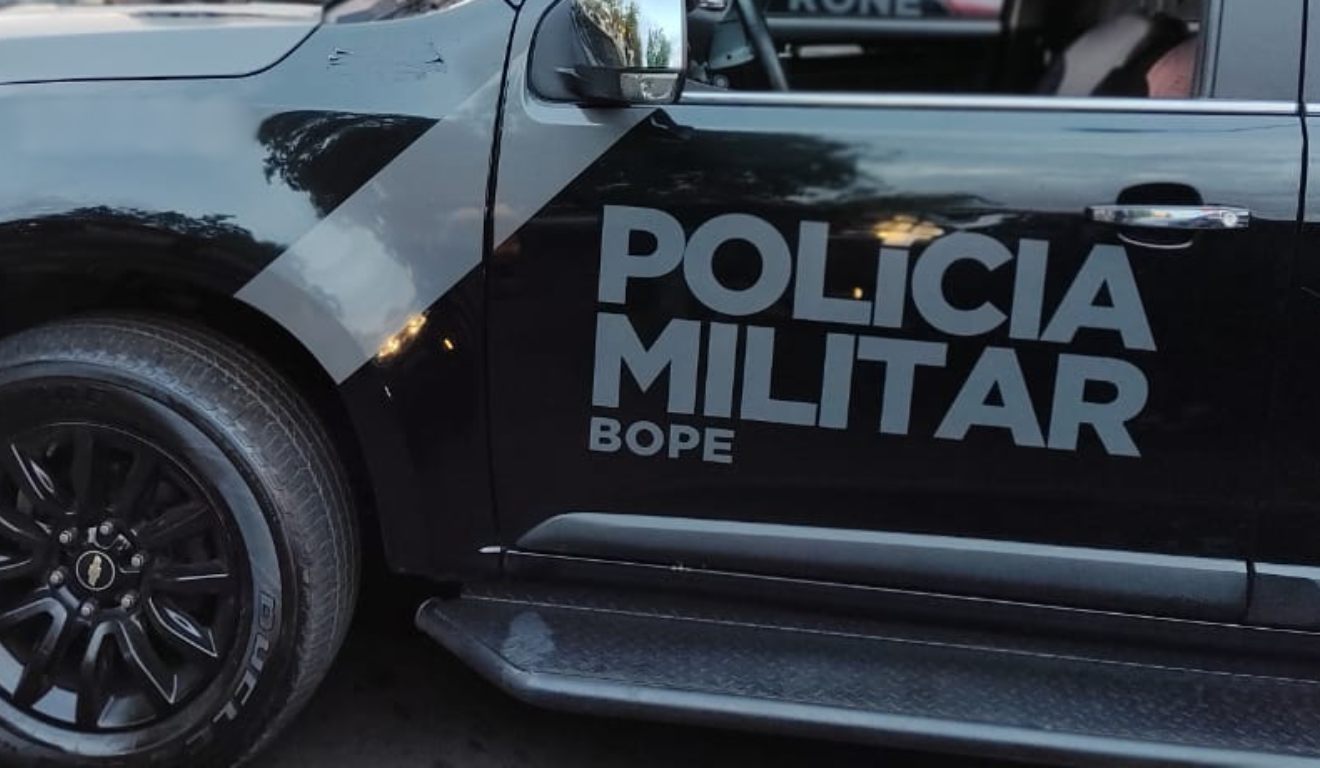 Viatura do Bope da Polícia Militar do Paraná