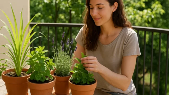 plantas para você decorar a casa que espantam mosquitos e moscas
