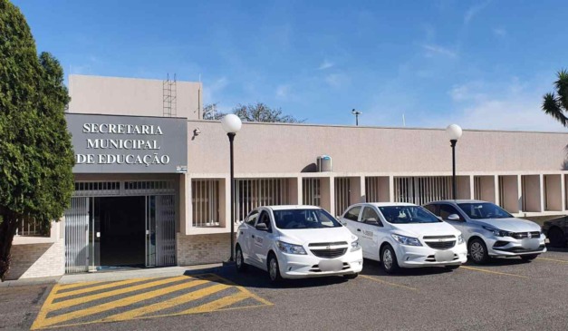 Fachada da Secretaria Municipal de Educação de Ponta Grossa