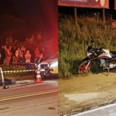 local onde o primo do prefeito foi atropelado