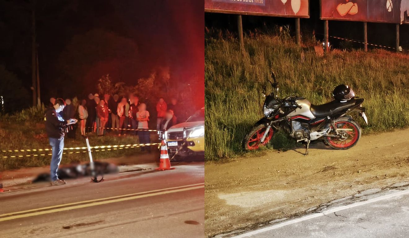 local onde o primo do prefeito foi atropelado