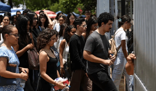 Imagem de inscritos para o Enem