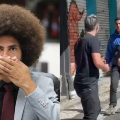 Renato Freitas brigando em Curitiba