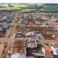 Laudo técnico final do Simepar eleva classificação de tornados que atingiram 11 cidades do Paraná