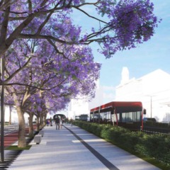 simulação do resultado das obras da Rua João Negrão