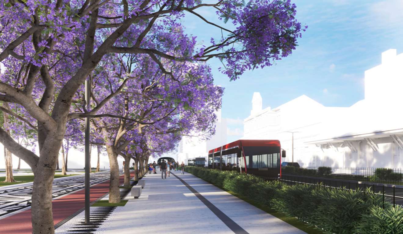 simulação do resultado das obras da Rua João Negrão