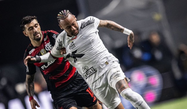 No primeiro turno o Santos venceu o Fluminense por 1x0.