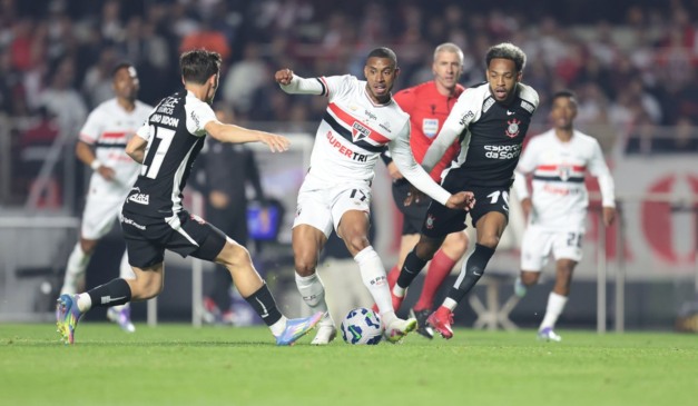 São Paulo e Corinthians se enfrentam nesta quinta-feira com transmissão da Ric RECORD.