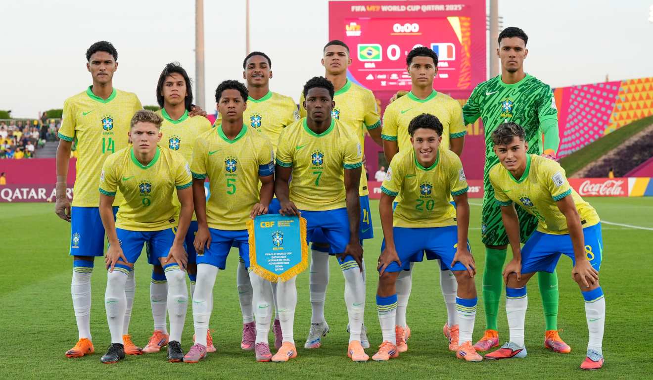Seleção brasileira sub-17 entra em campo nesta sexta-feira pelo Mundial. (Foto: Nelson Terme/CBF)