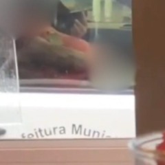print de um vídeo onde um Servidor da prefeitura de santa catarina aparece em ato obsceno