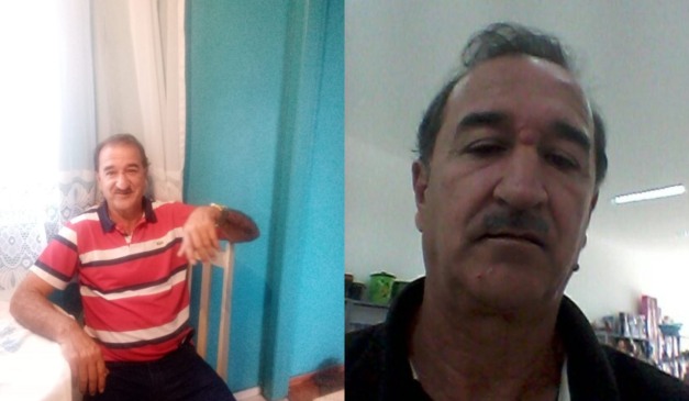 colagem com fotos de José Eronides de Almeida, sétima vítima de tornado