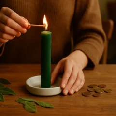 simpatias com vela verde