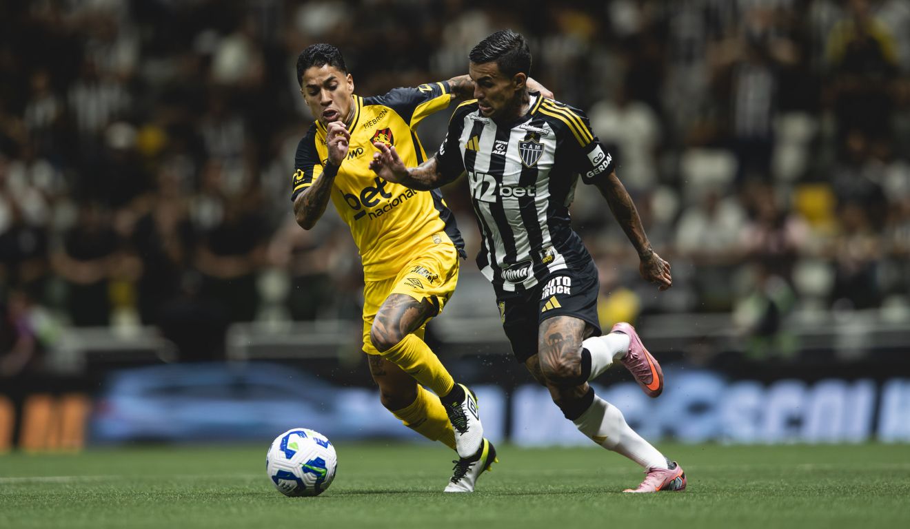 Lance de Sport x Atlético-MG, pelo Brasileirão