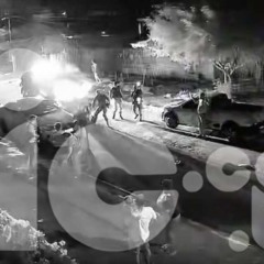 Momento em que suspeito de perseguição que terminou em morte de PM é abordado