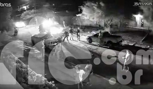 Momento em que suspeito de perseguição que terminou em morte de PM é abordado