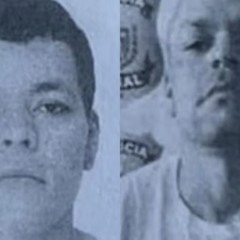 colagem com fotos de Homem foge de delegacia em Colombo e volta arrependido para pedir desculpas