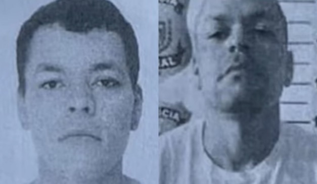 colagem com fotos de Homem foge de delegacia em Colombo e volta arrependido para pedir desculpas