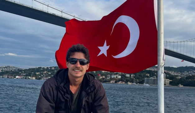 Gabriel Sepulveda em viagem à Turquia. (Foto: Reprodução/ Instagram)