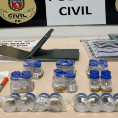 foto de medicamentos importados apreendidos pela polícia civil
