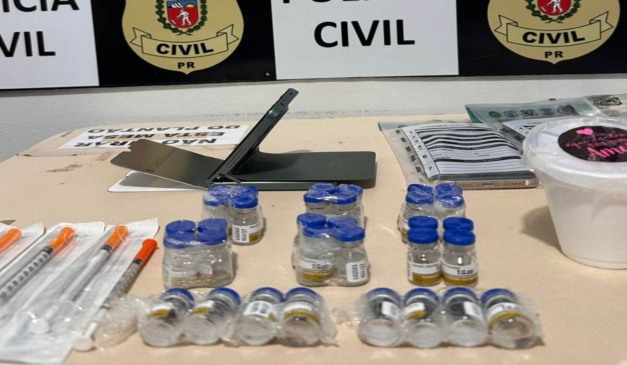 foto de medicamentos importados apreendidos pela polícia civil